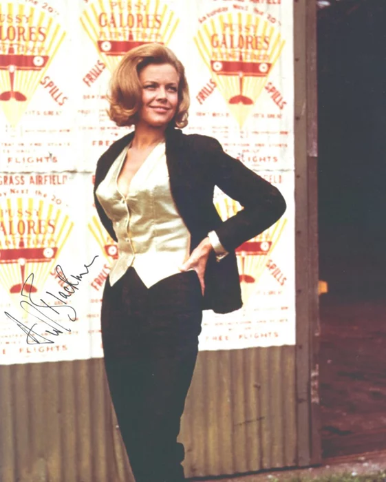Honor Blackman autograph