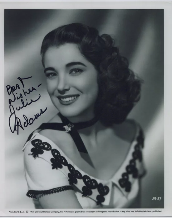 Julie Adams autograph