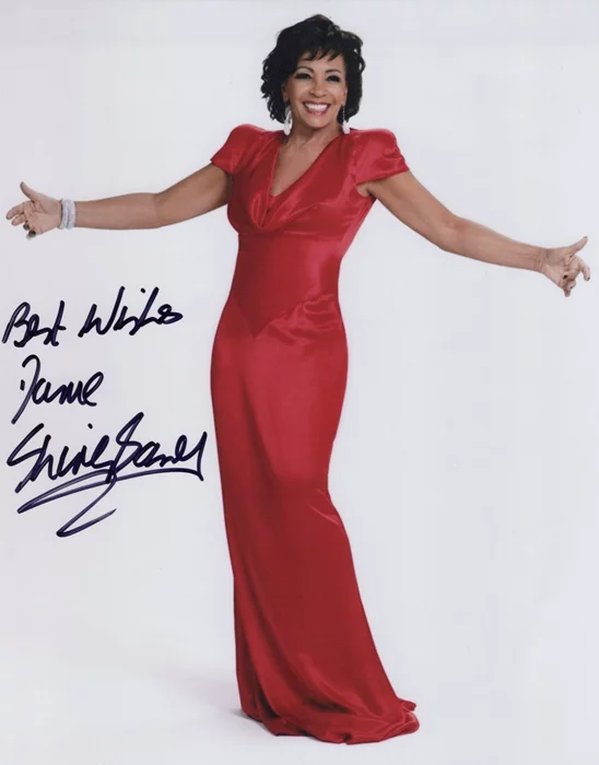 Shirley Bassey autograph