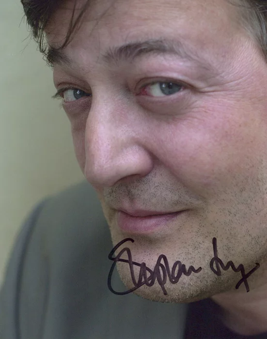 Stephen Fry autograph