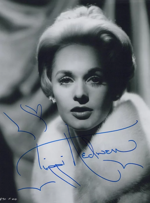 Tippi Hedren autograph