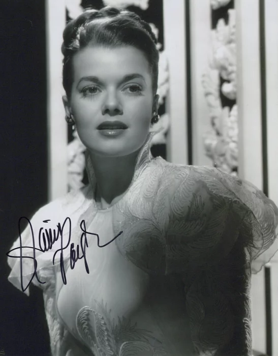 Janis Paige autograph