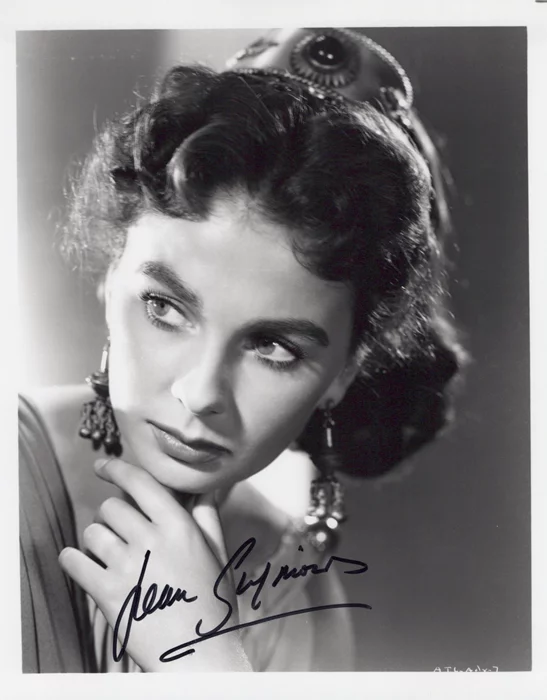 Jean Simmons autograph