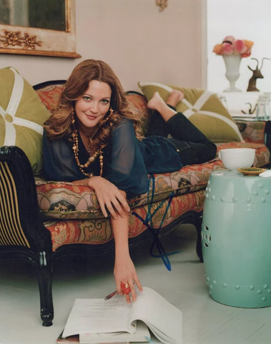 Drew Barrymore autograph