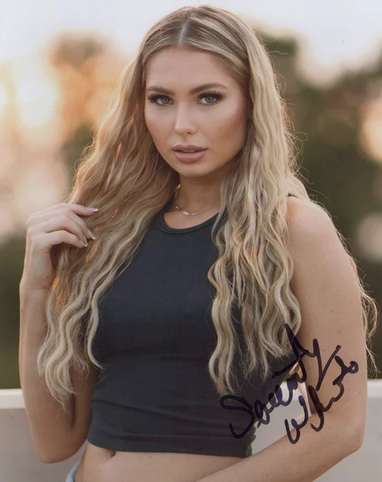 Serenity White autograph