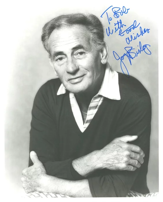 Joey Bishop autograph