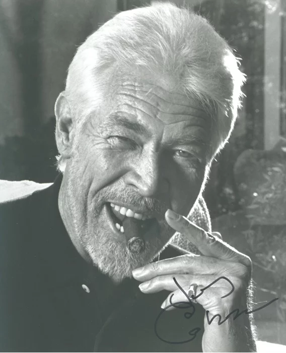 James Coburn autograph