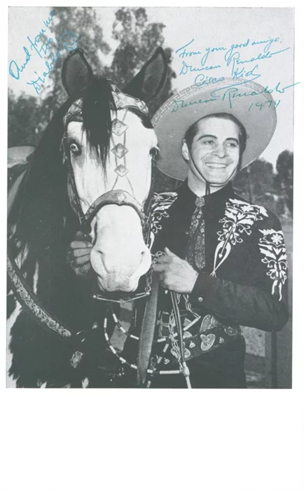 Duncan Renaldo autograph