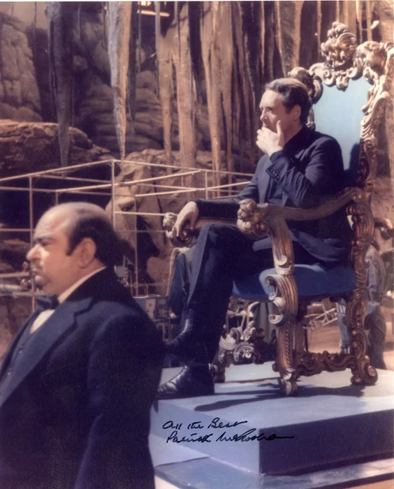 Patrick McGoohan autograph