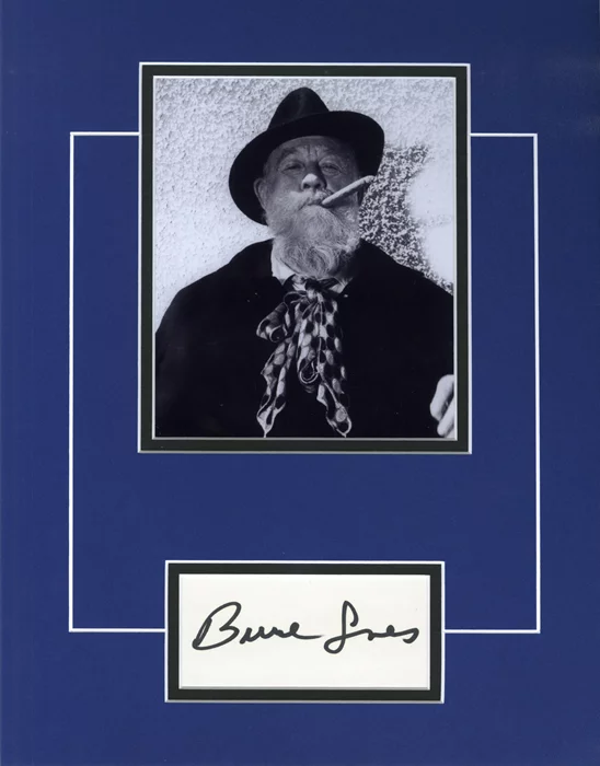 Burl Ives autograph