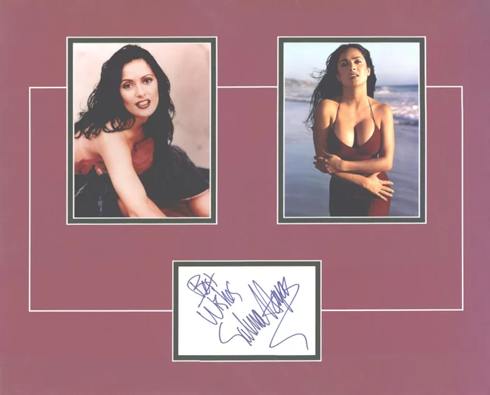 Salma Hayek autograph