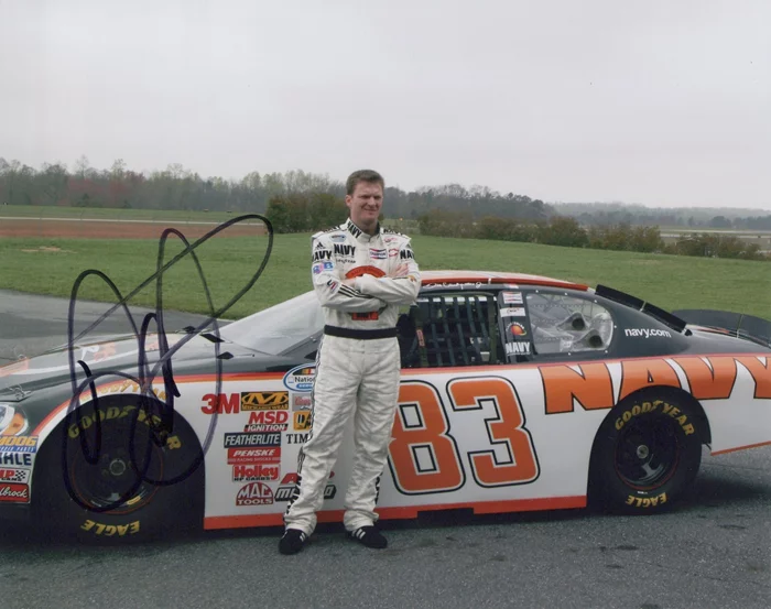 Dale Jr. Earnhardt autograph