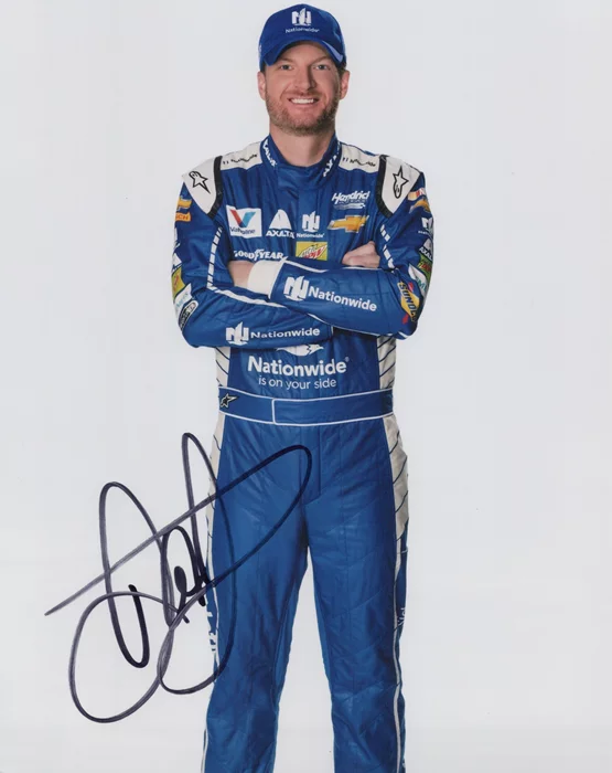 Dale Jr. Earnhardt autograph