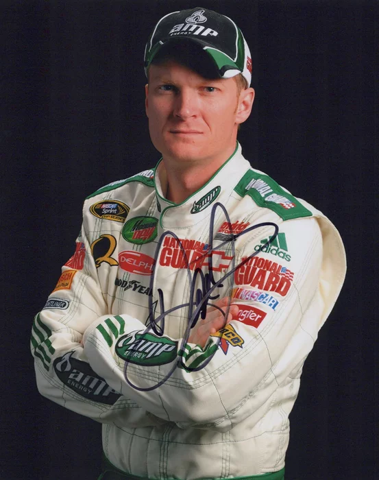 Dale Jr. Earnhardt autograph
