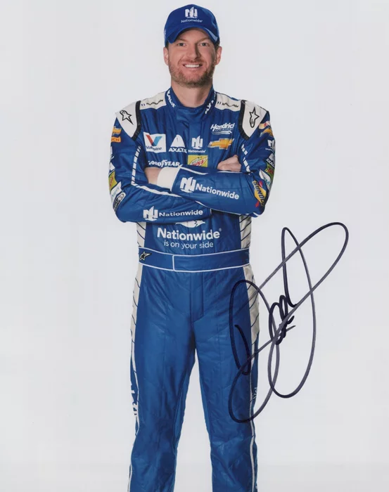 Dale Jr. Earnhardt autograph