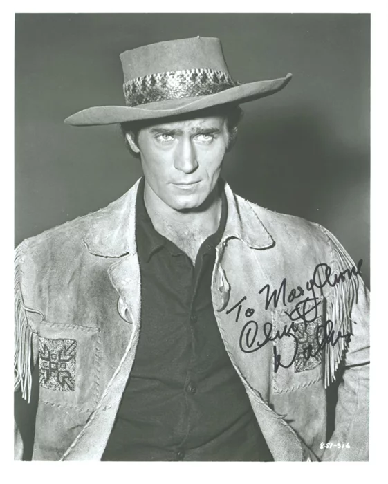 Clint Walker autograph