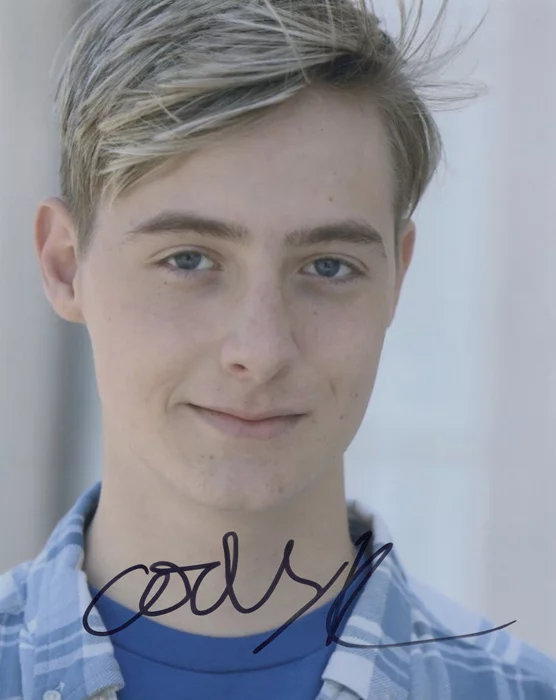 Cody Mitchell Key autograph