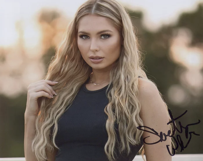 Serenity White autograph