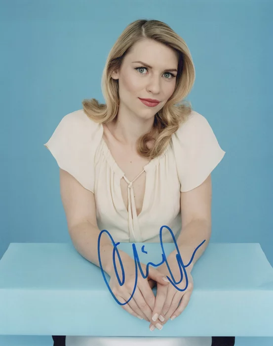 Claire Danes autograph