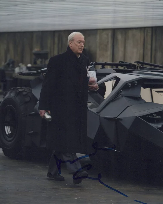 Michael Caine autograph