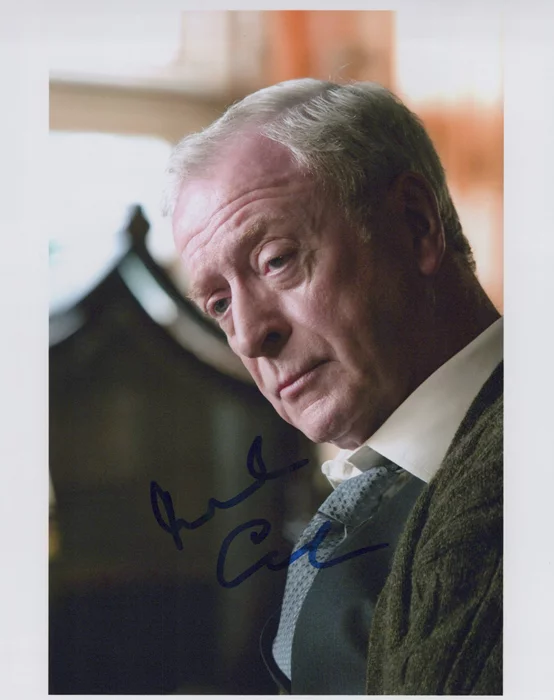 Michael Caine autograph