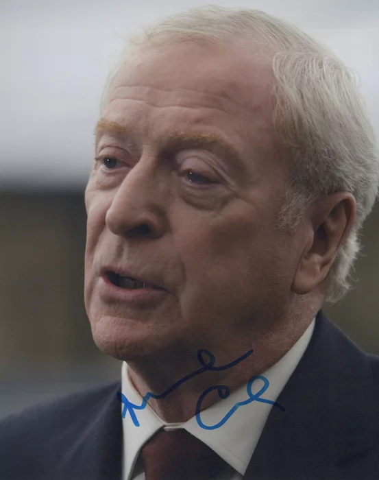 Michael Caine autograph
