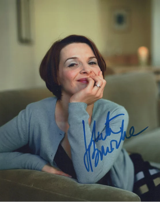 Juliette Binoche autograph