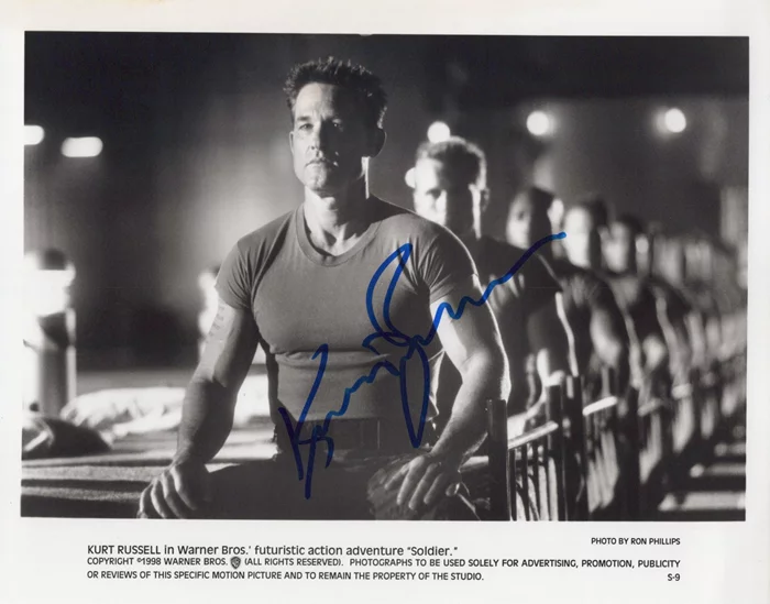 Kurt Russell autograph