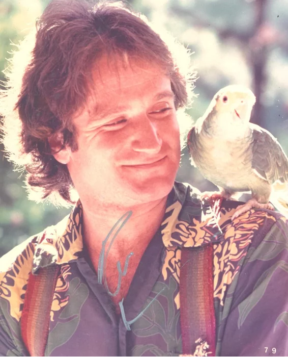 Robin Williams autograph