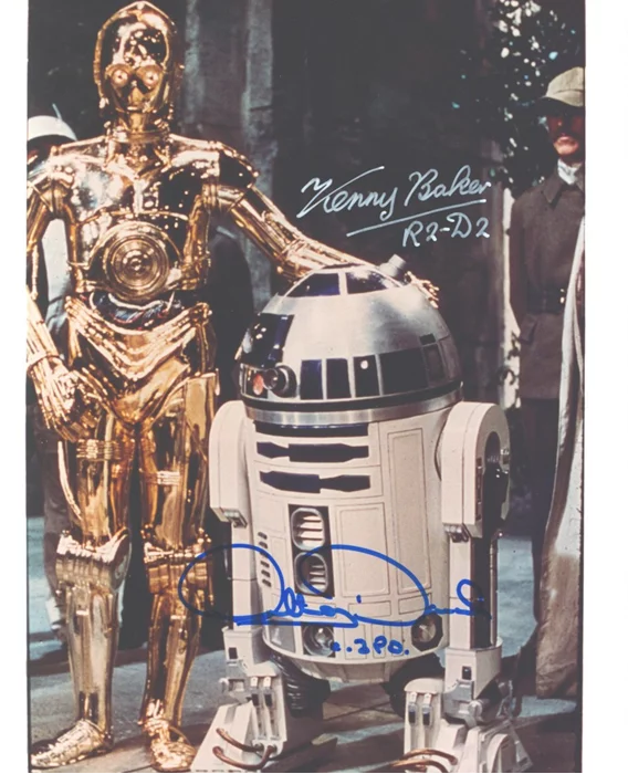 Star Wars Droids autograph