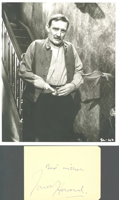 Trevor Howard autograph