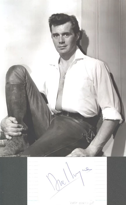 Dirk Bogarde autograph