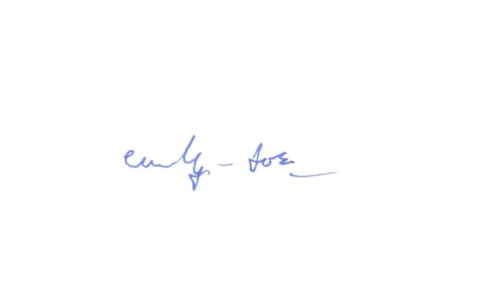 Curly Joe DeRita autograph