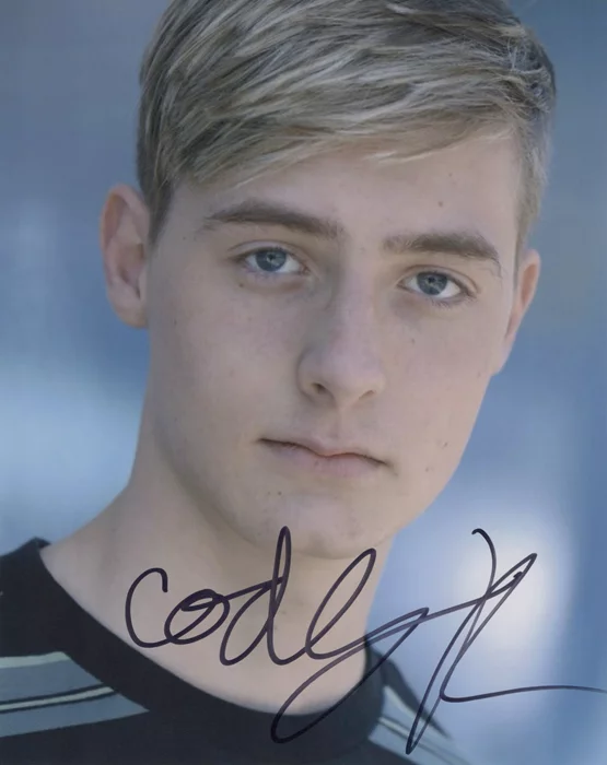 Cody Mitchell Key autograph