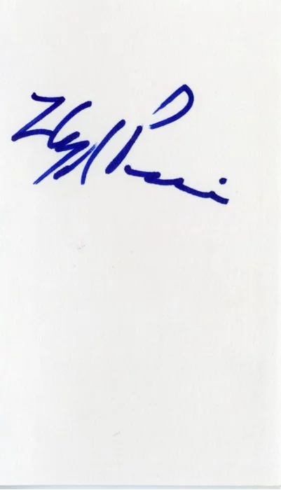 Lloyd Price autograph