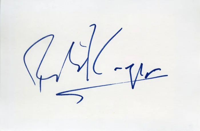 Robert Knepper autograph
