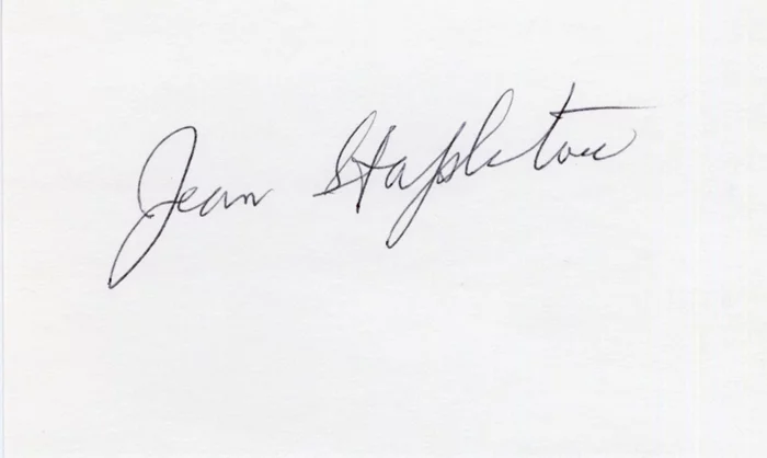 Jean Stapleton autograph
