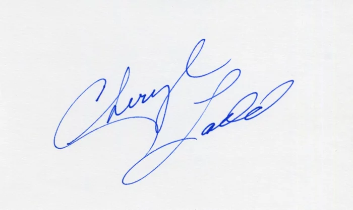 Cheryl Ladd autograph