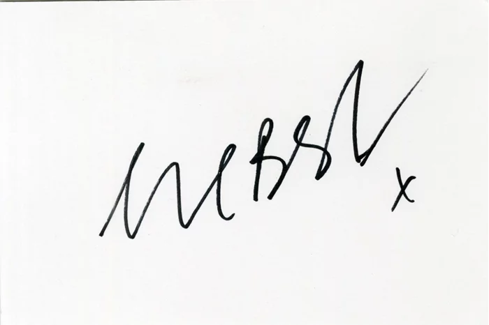 Eve Best autograph