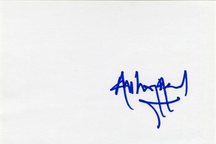 Anthony Head autograph