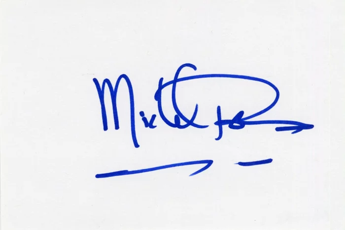 Michael Trucco autograph