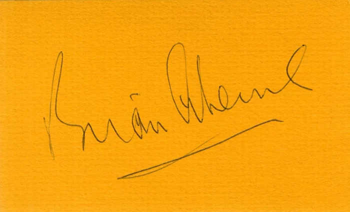 Brian Aherne autograph
