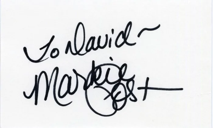 Markie Post autograph