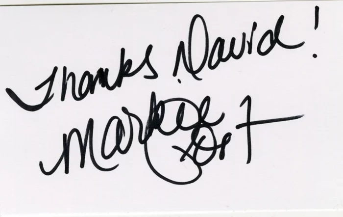 Markie Post autograph
