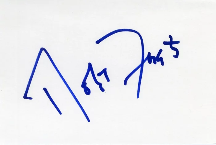 Robert Forster autograph