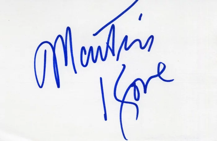 Martin Kove autograph