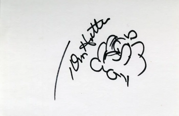 Tom Hatten autograph