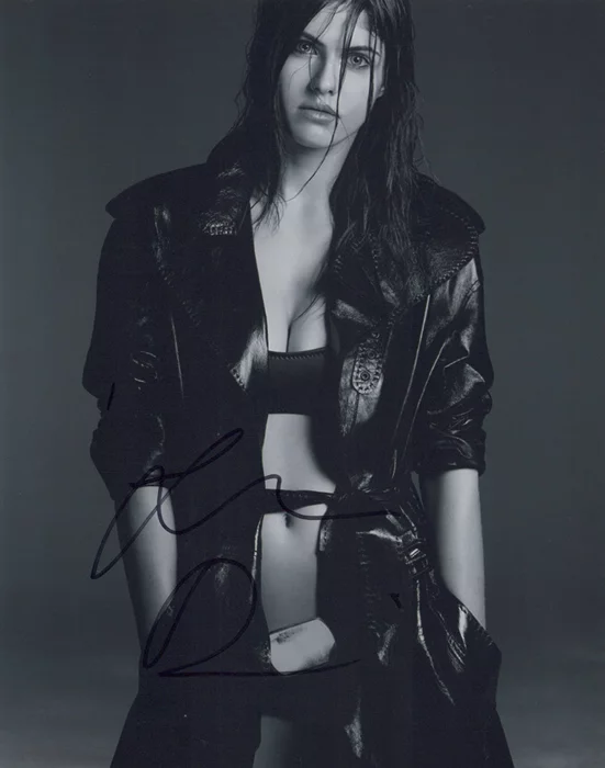 Alexandra Daddario autograph