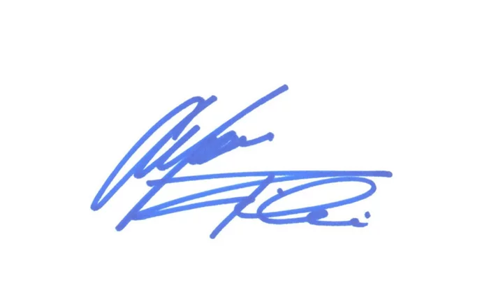 Alfonso Ribiero autograph