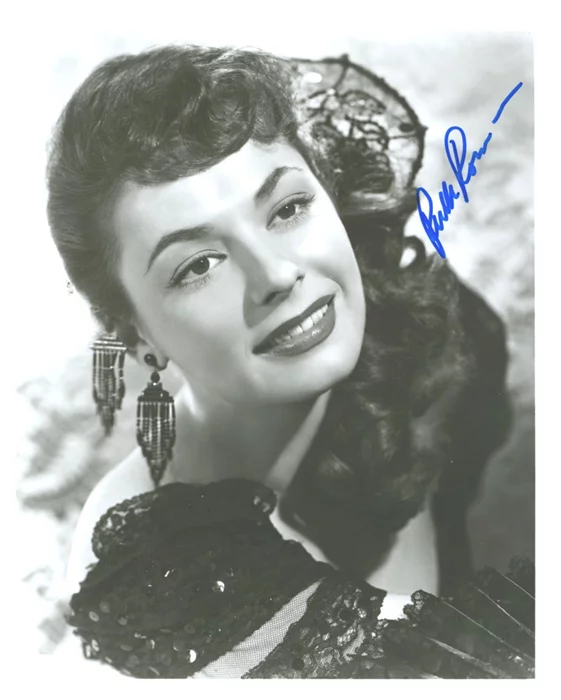 Ruth Roman autograph